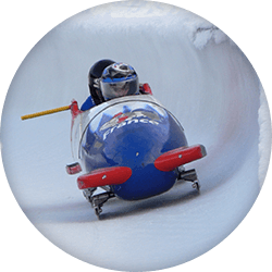 Bobsleighing